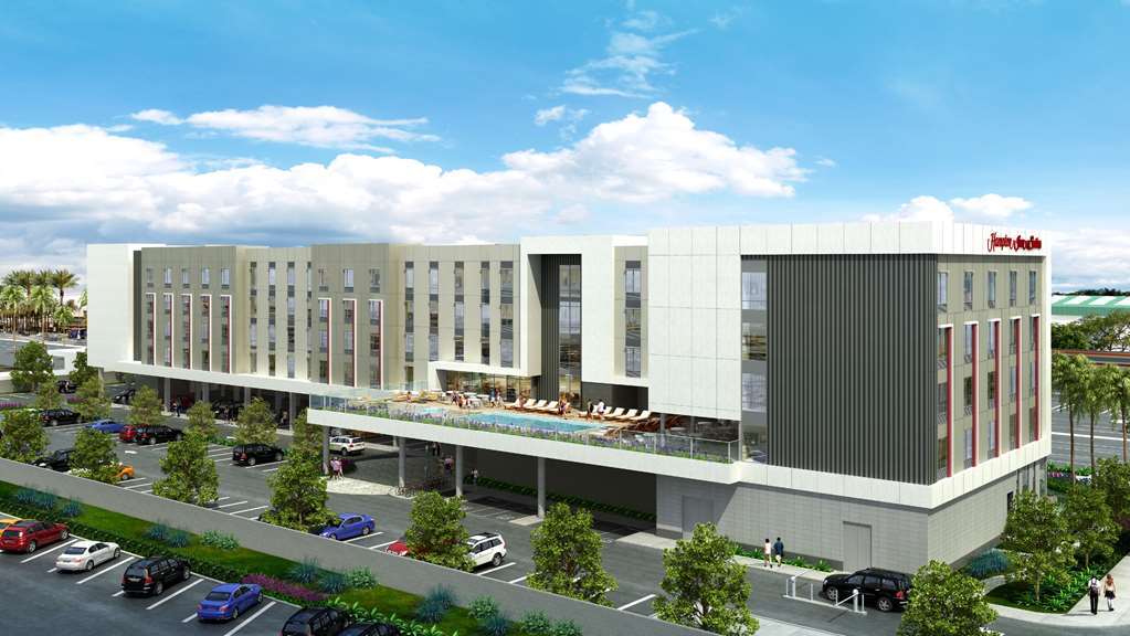 Hampton Inn & Suites Anaheim Resort Convention Center Ngoại thất bức ảnh